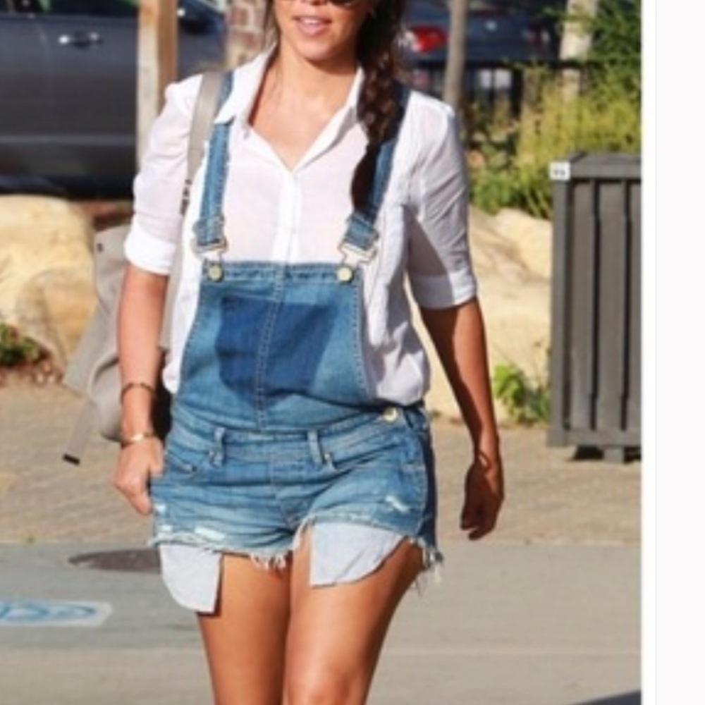 Blank NYC denim shortalls